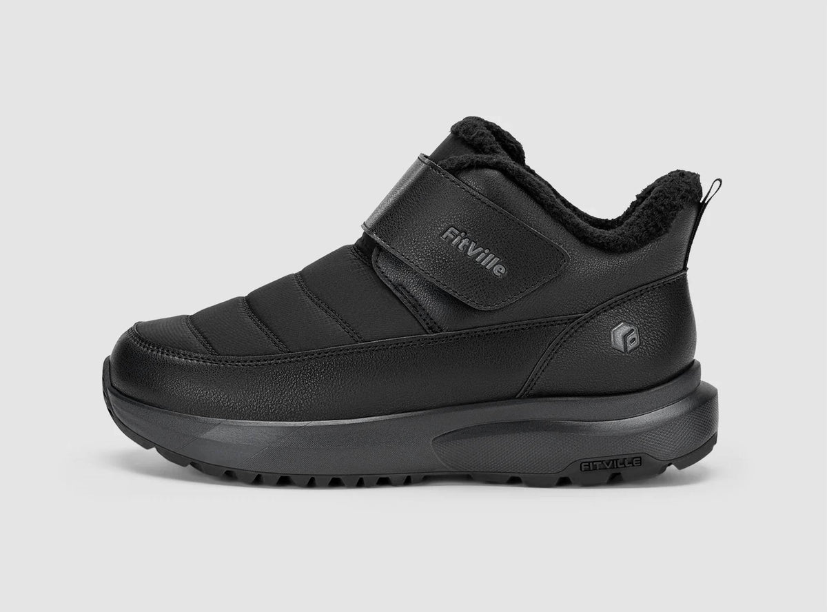 Fitville - Men's Easy Top Diabetic Boots V1