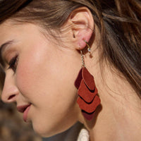 Nickel & Suede - Suede Florence Earrings