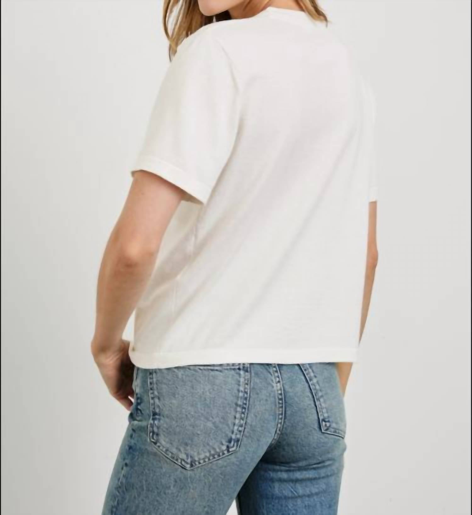 Rails - Cotton Cashmere Short Sleeve Tee
