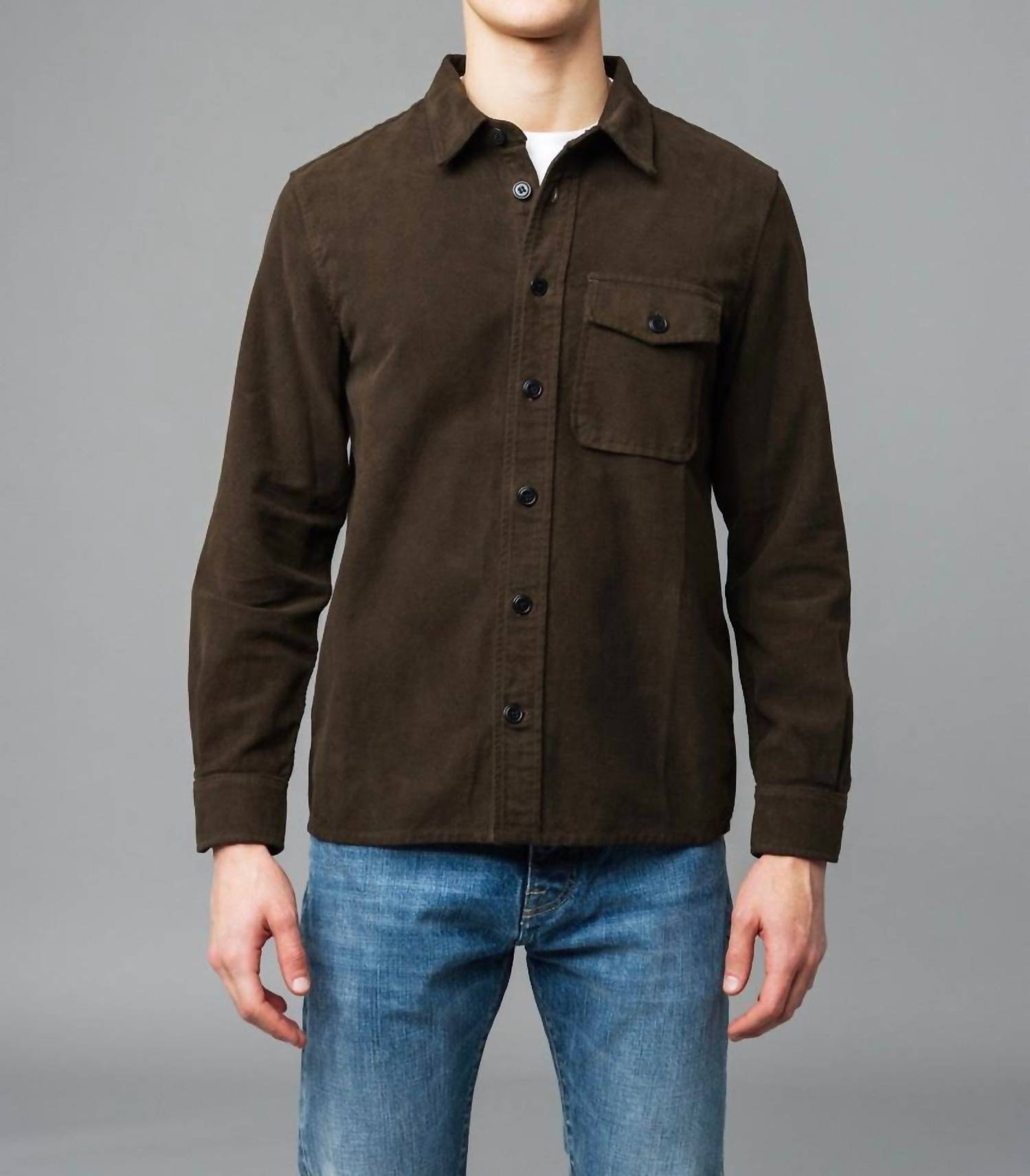 C.O.F. Studio - Soft Moleskin Overshirt