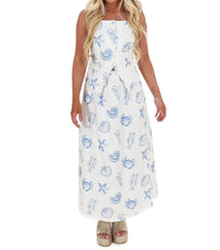 Bailey Rose - Beach Front Seashell Maxi Dress