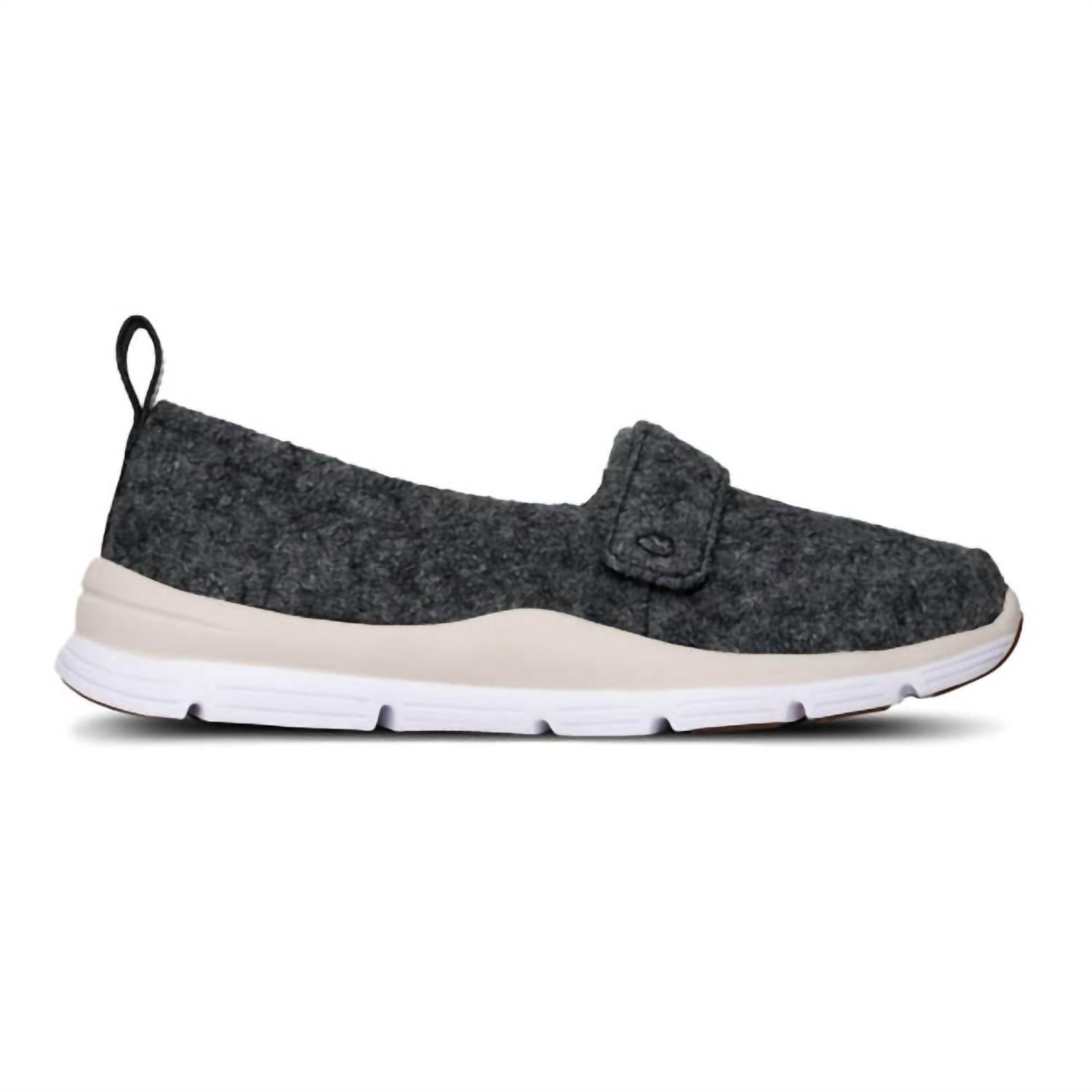 Dr. Comfort Shoes Women's Autumn Slip On Shoes in grey - women's sneaker