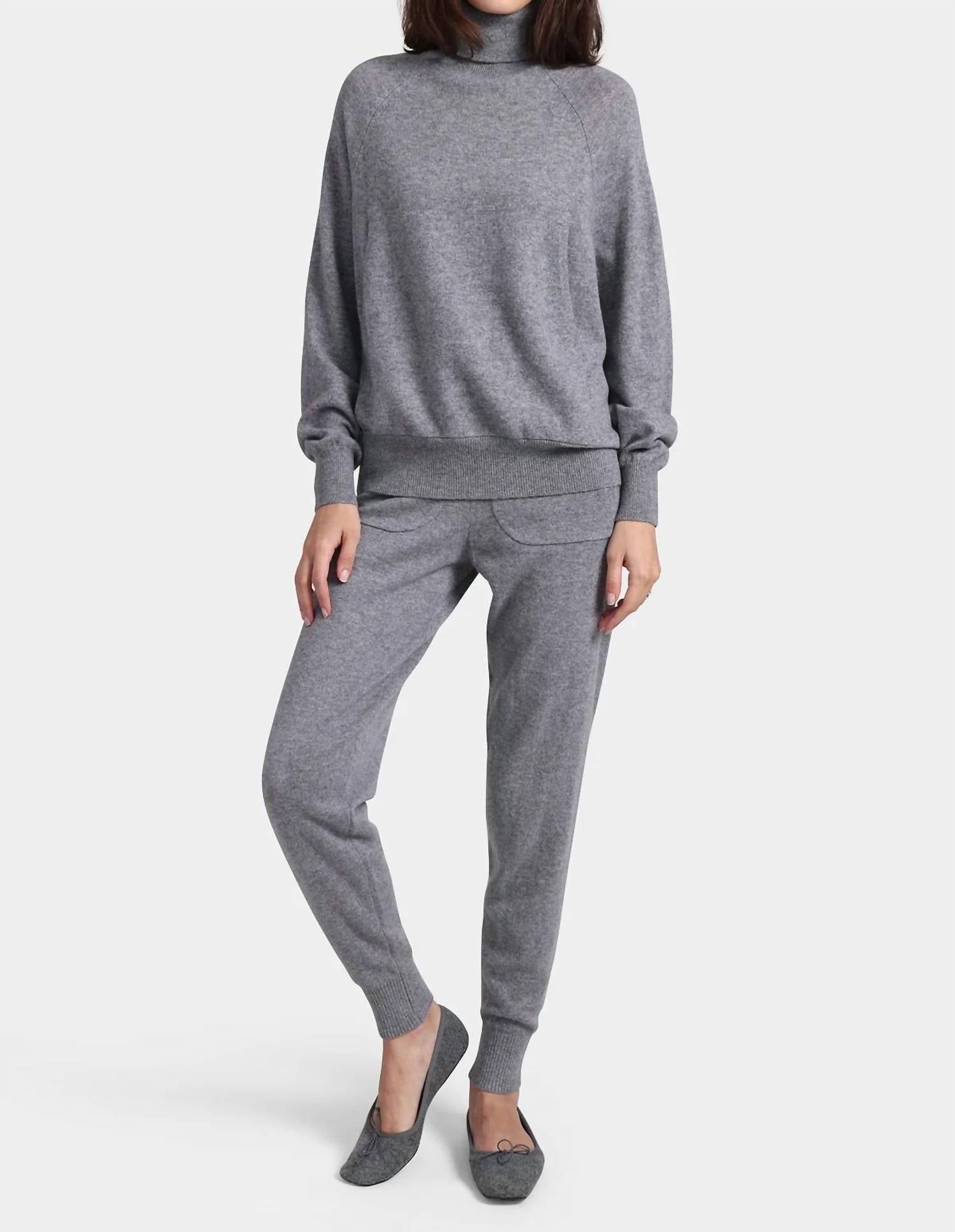 Minnie Rose - Cashmere Oversized Turtleneck Sweater