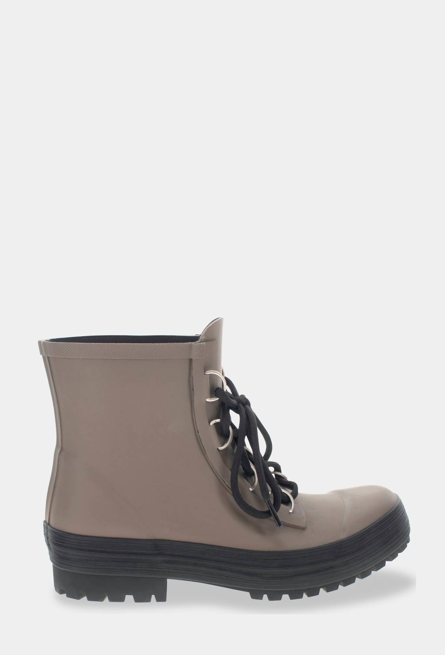 Ava Lace-Up Ankle Rain Boot