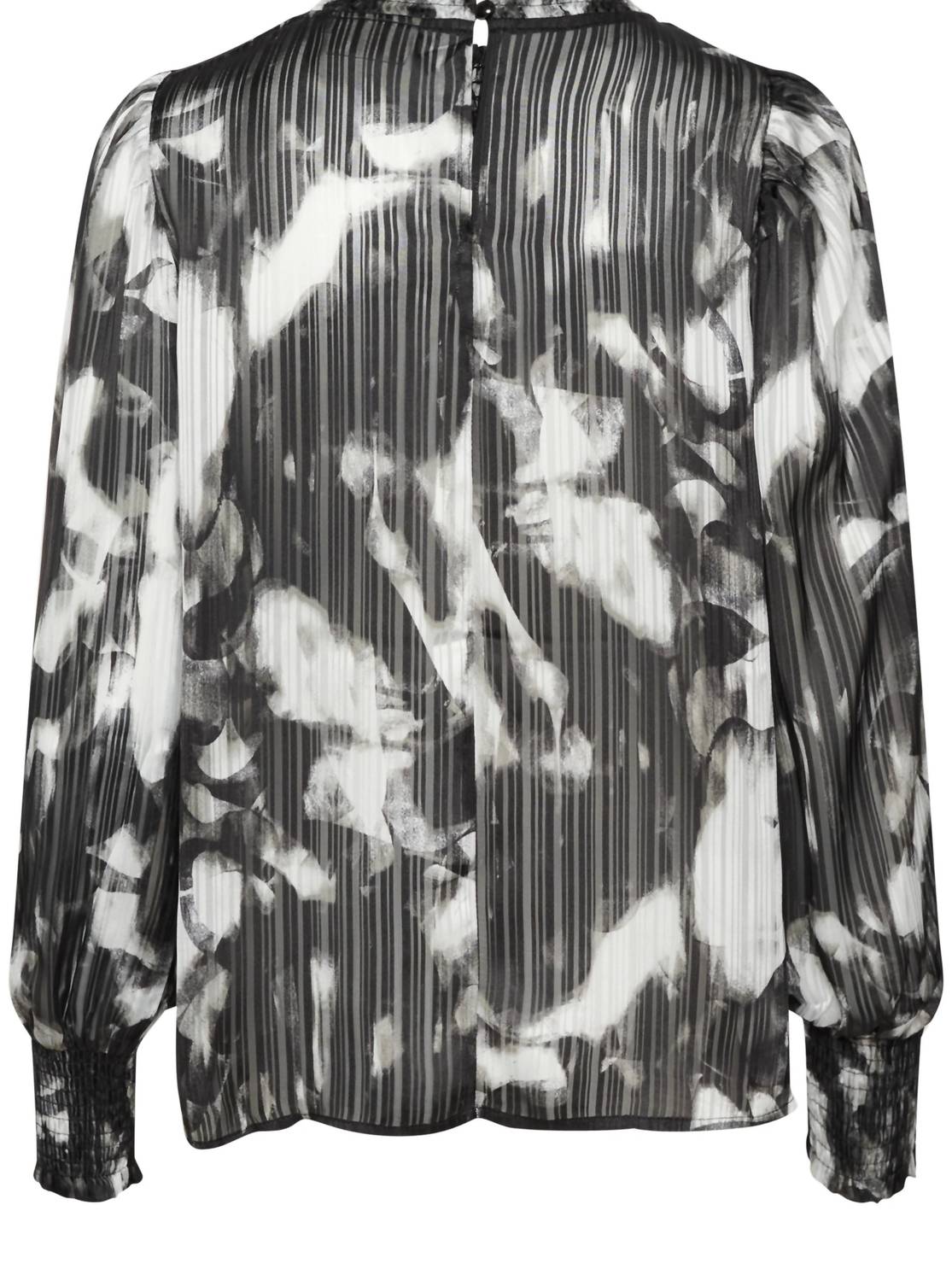 Kaffe - Kalifa Chiffon Mock Neck Blouse