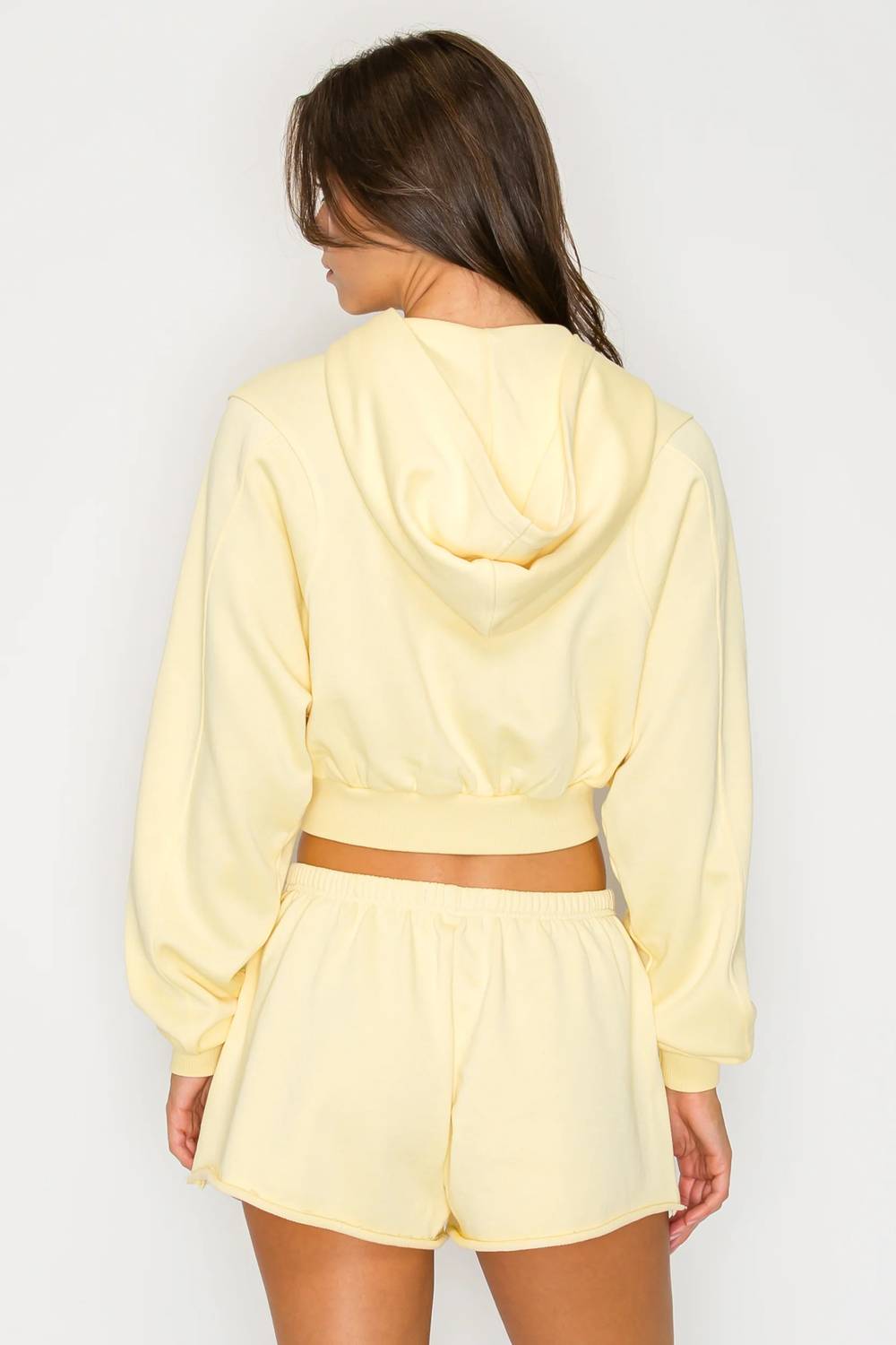 Knit Riot - Cove Crop Zip Hoodie