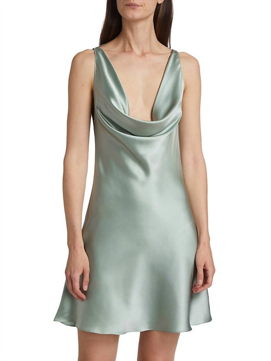 Amanda Uprichard - Mirai Short Silk Dress