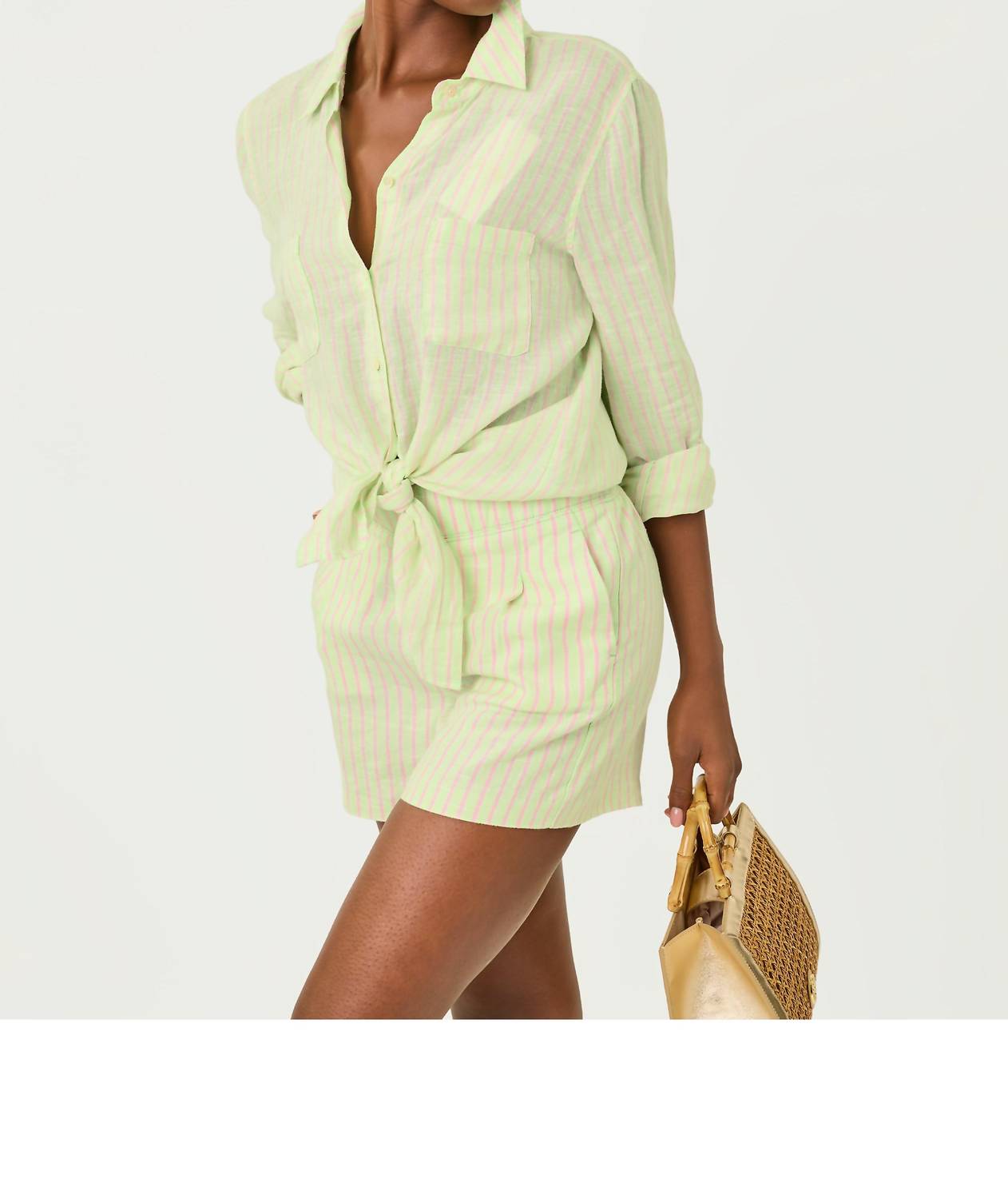 Lilly Pulitzer - Sea View Stripe Button Down Shirt
