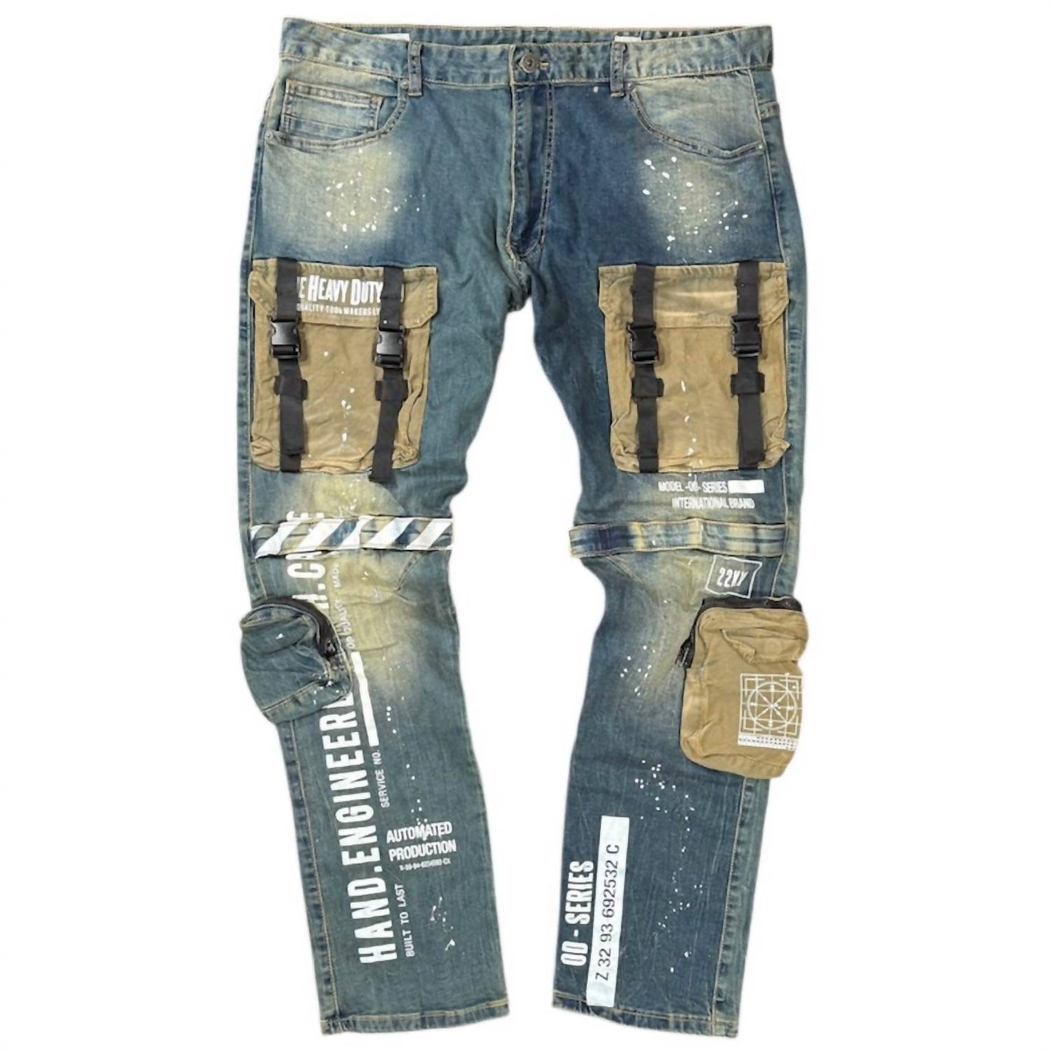 Smoke Rise - Denim Utility Jeans