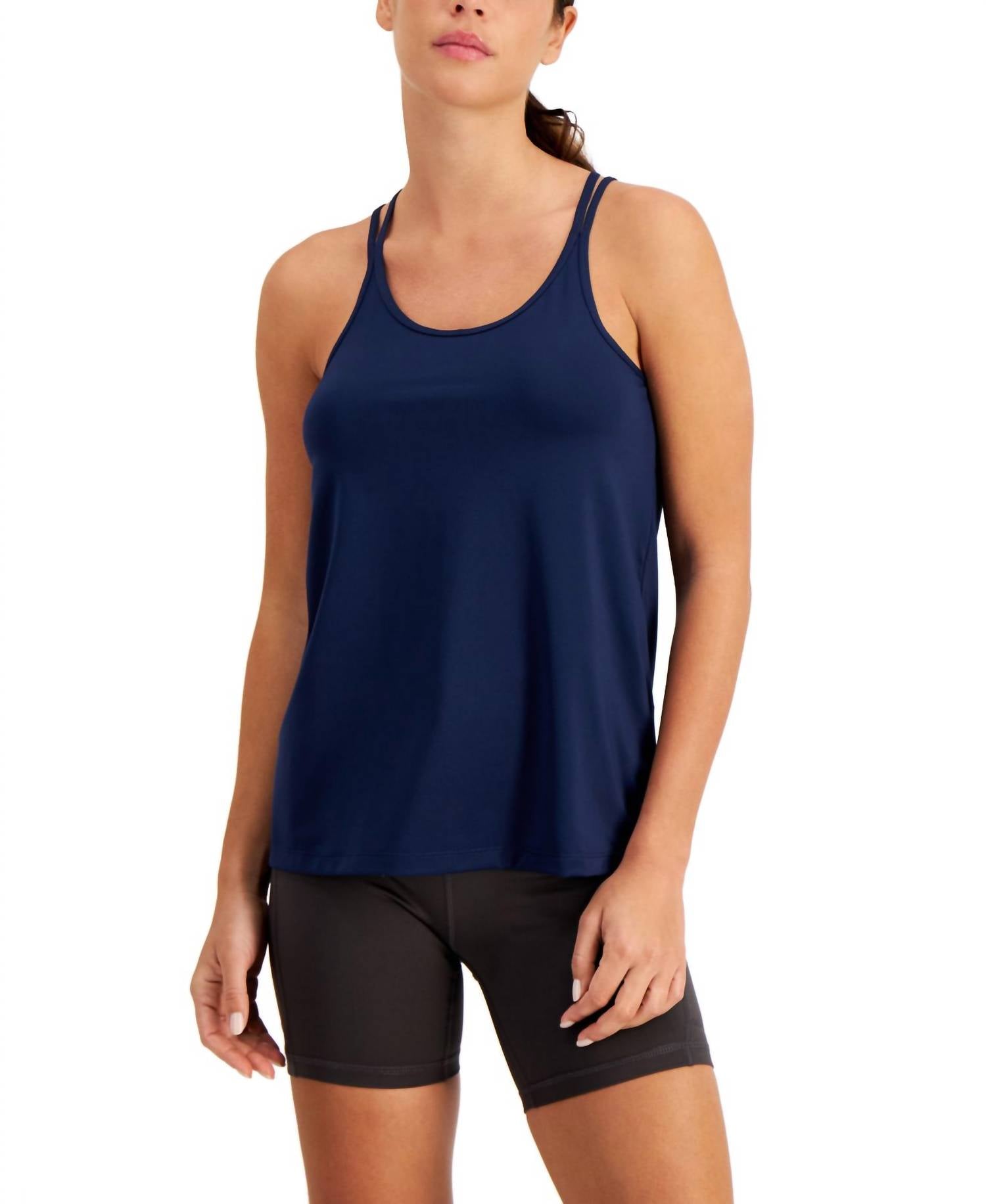 Ideology - Activewear Solid Strappy Tank Top