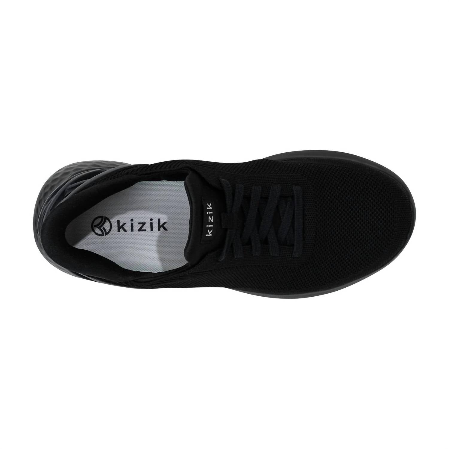 kizik Men's Athens Slip-on Heel Lift Sneakers in black - men's sneaker - view 4