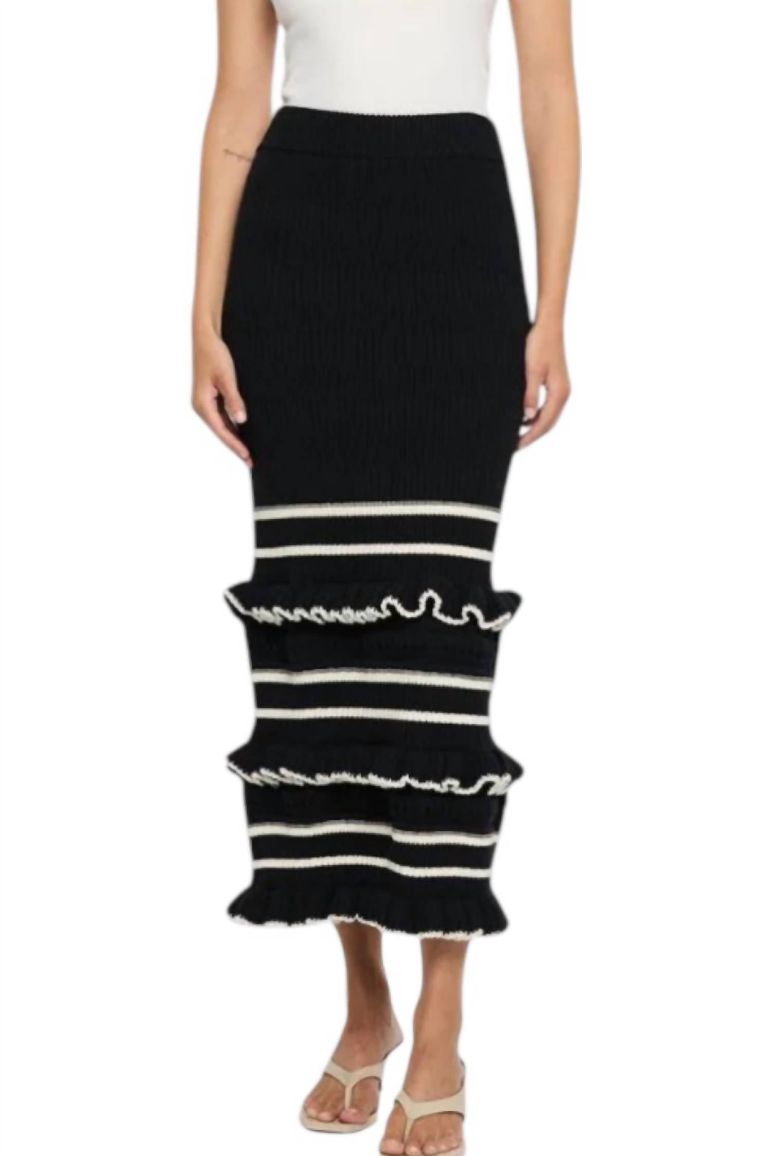 Kivari - Rafaela Knit Midi Skirt