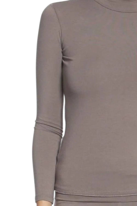 Twelve Eighty Eight - Long Sleeve Mock Neck Tee