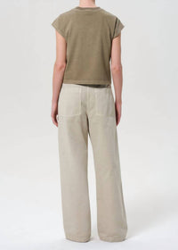 AGOLDE Yuna Utility Pants in pumice - women's pants - alternate view