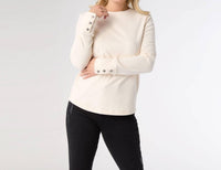 Coco + Carmen - Alexis Super Soft Top with Snap Cuff