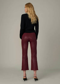 Joe'S Jeans - Callie Coated Cropped Bootcut Jeans