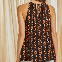 Savannah Jane - Embroidered Halter Top - Plus