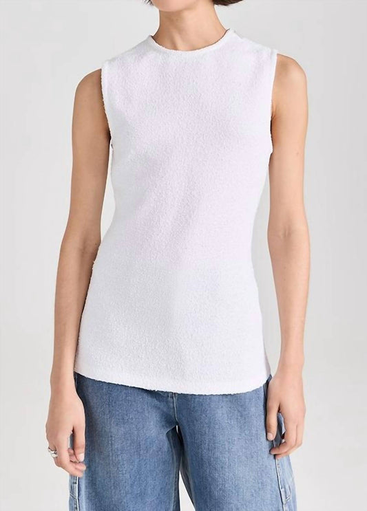 Tibi - Boucle Knit Sleeveless Top