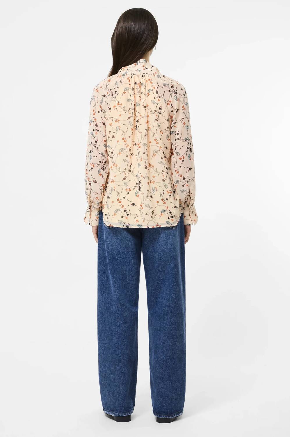 French Connection - Leithia Wispy Chiffon Neck Tie Top