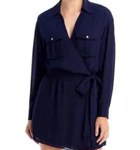 Ramy Brook - Pocket Long Sleeve Wrap Dress