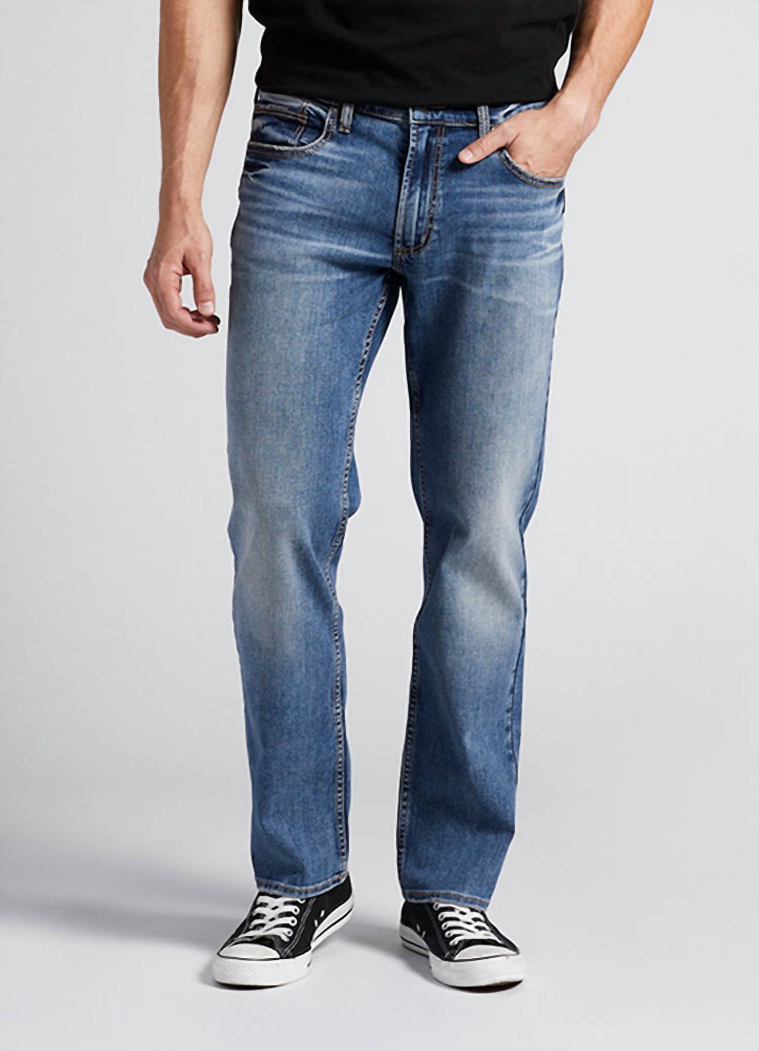 Silver Jeans Co Allan Jeans in indigo - men's jeans