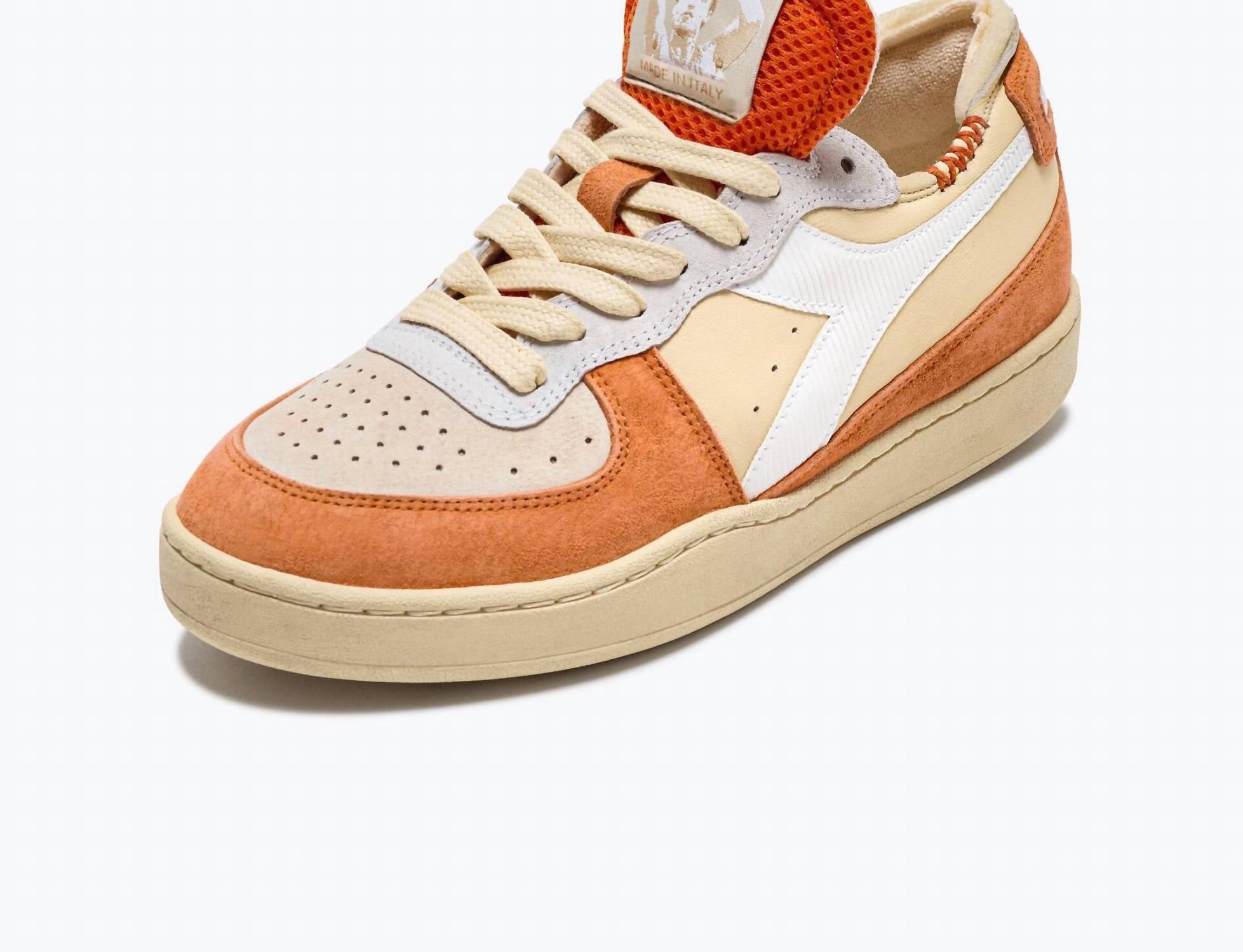 Diadora - Men's Mi Basket Row Cut Podio Italia Sneakers
