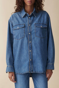 Jeanerica - Angela Long Sleeve Denim Shirt