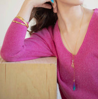 Holly Yashi - Flutterby Lariat Necklace