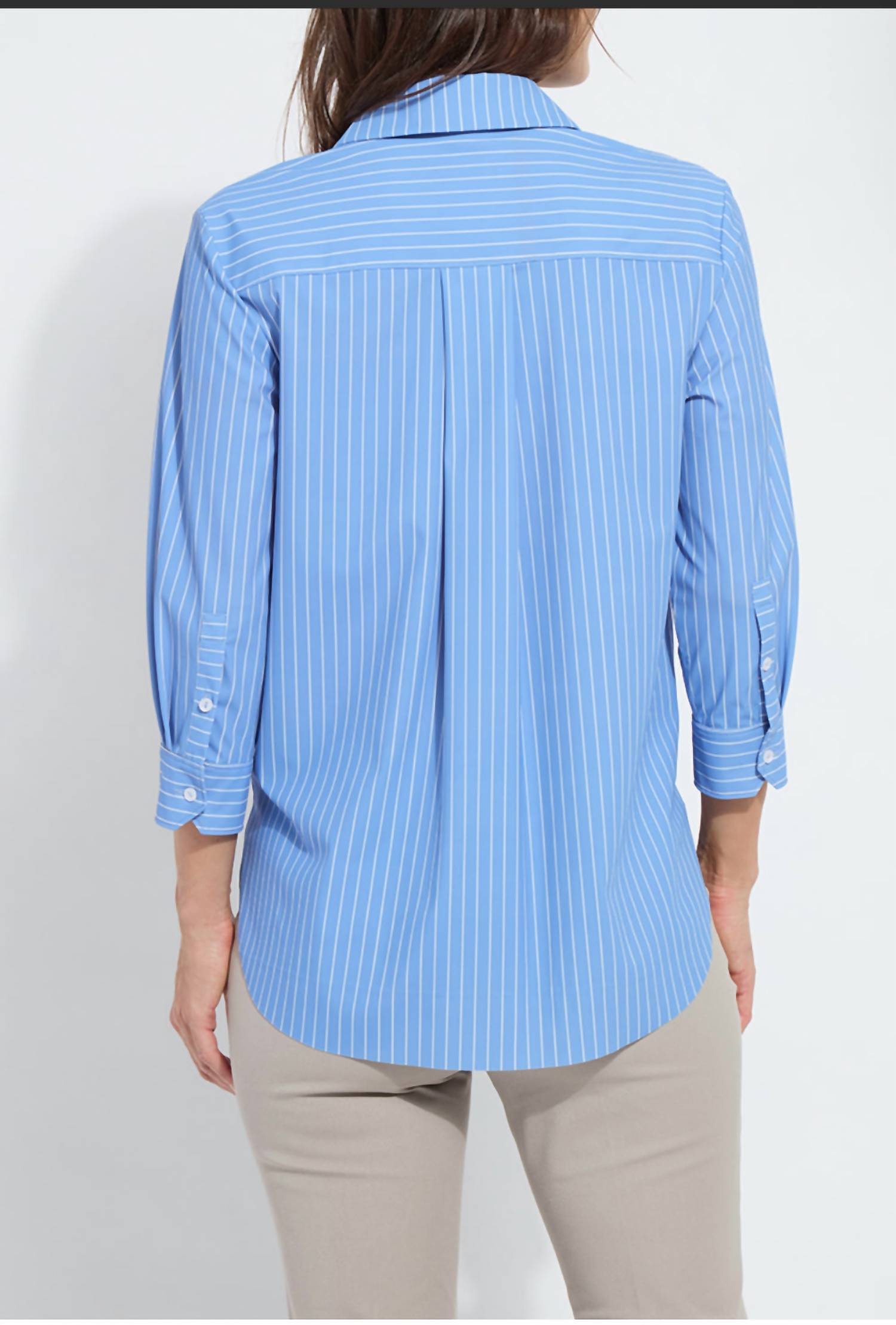 Lysse - Women's Schiffer Pinstripe Blouse