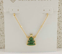Kendra Scott - Women's Christmas Tree Necklace