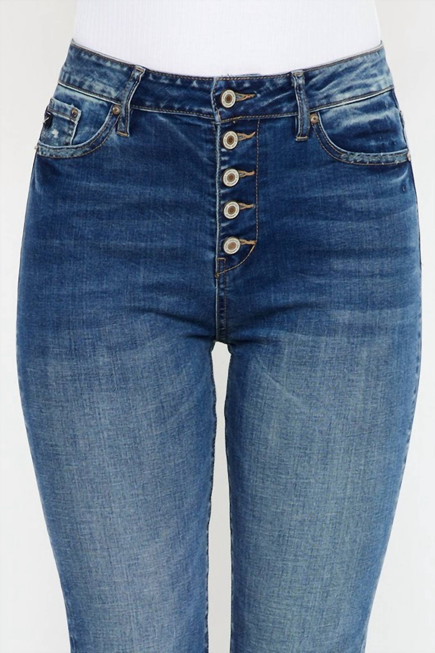 Kancan - Women's Jolie Fly Curvy Super Skinny Jeans