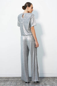 Bobi - Wide Leg Casual Waistband Pant