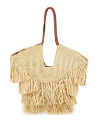 Zimmermann - Women's Goldentime Medium Fringe Tote Bag