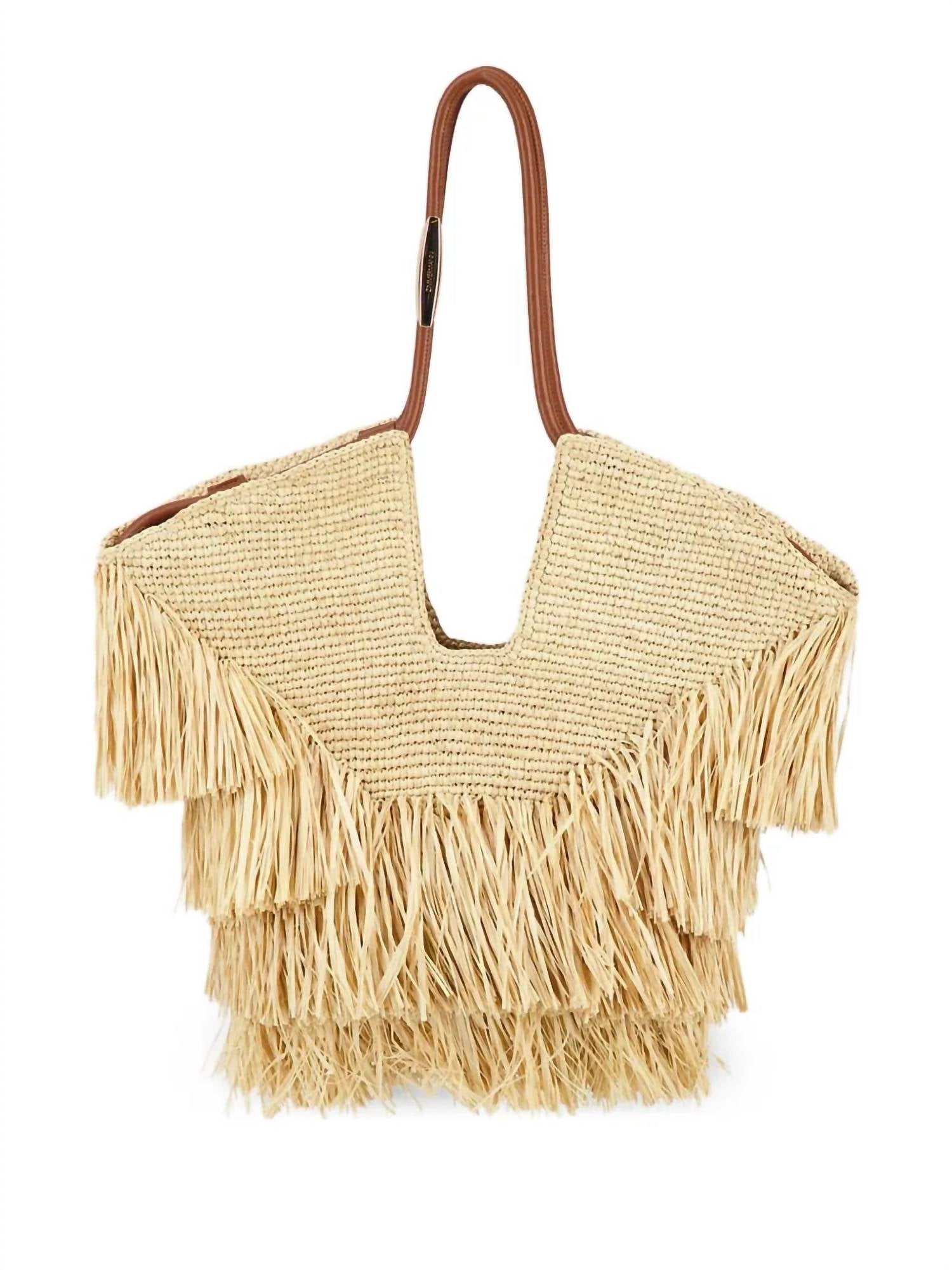 Zimmermann - Women's Goldentime Medium Fringe Tote Bag