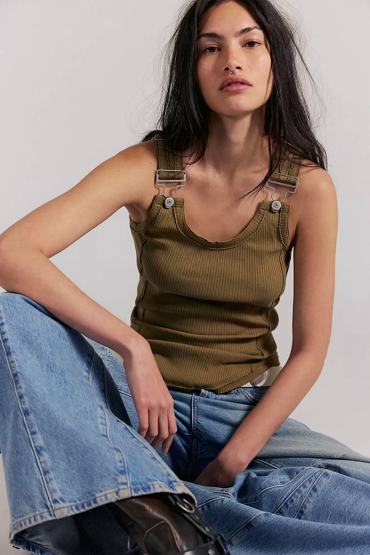 Free People - Jamie Buckle Tank Top