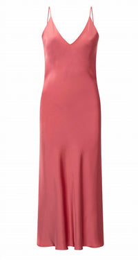 Karmamia WOMEN CAMISOLE DRESS in semi rich coral - women's dress
