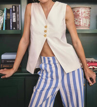 Hunter Bell - Juno Stripe Pull-on Pants