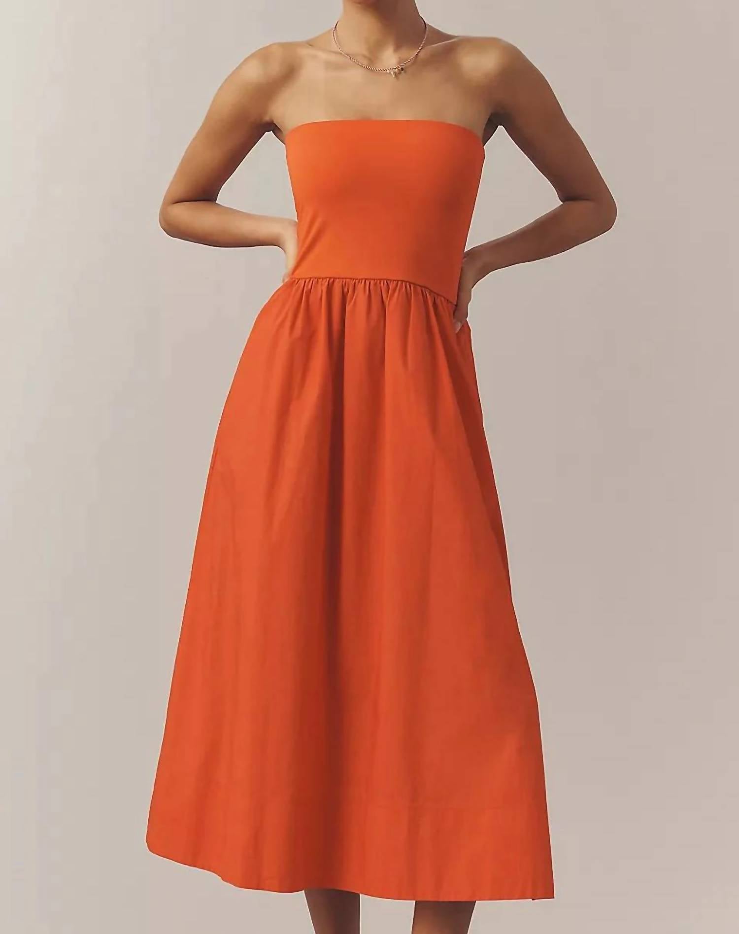 Z Supply - Sunsought Strapless Midi Dress