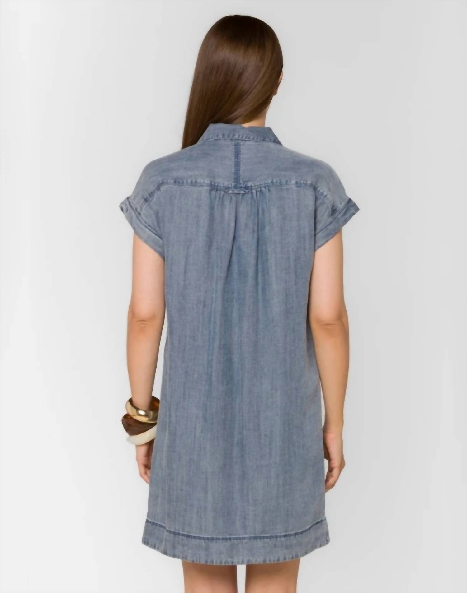 Velvet Heart - Starla Button Up Mini Dress
