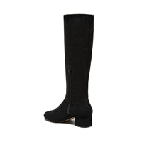 SILENT D Women's Stretch Microsuede Knee High Boot in black - women's shoe - alternate view