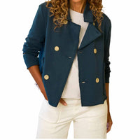 Frank & Eileen - Mini Belfast Crop Peacoat