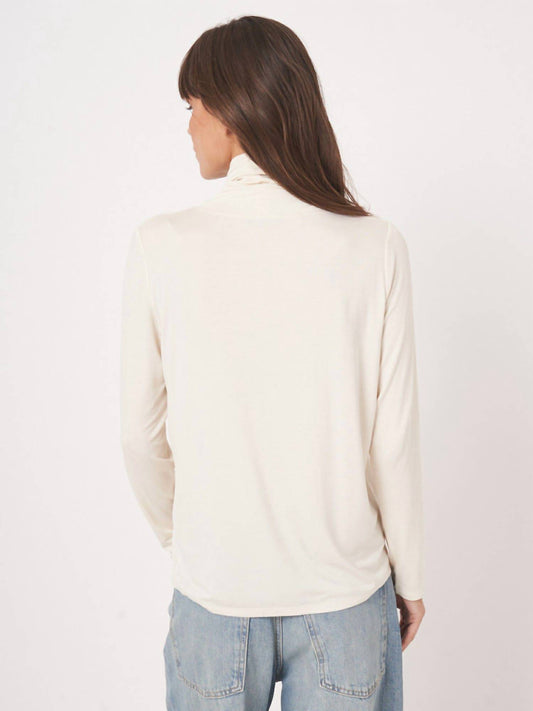 Repeat Cashmere - Cotton Turtleneck Sweater