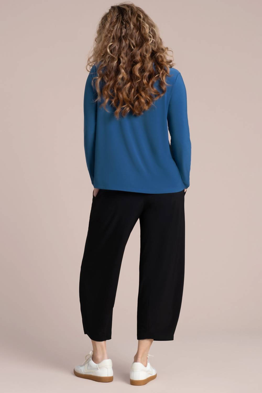 Sympli - Mock Neck Top