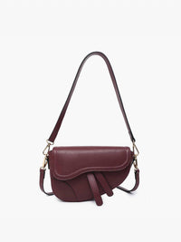 Jen & Co. - Women's Marisol Asymmetrical Saddle Bag
