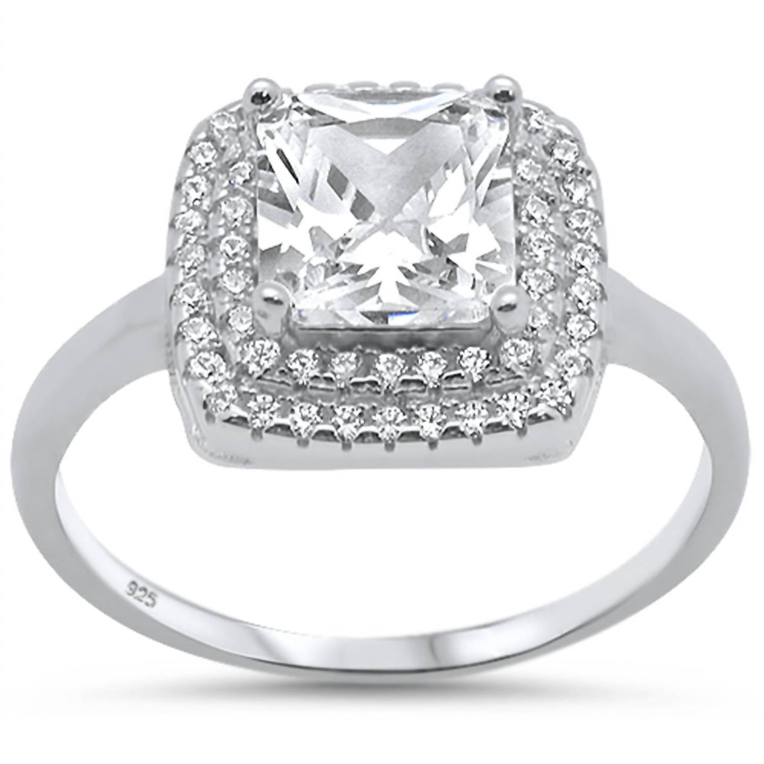 Starlette Women's Felicity Engagement Ring in silver - women's jewelry