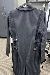 Whiteroom+Cactus - Women’s Pinstripe Double-breasted Long Blazer