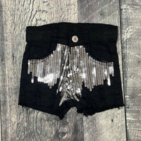 Bratti Mati - Infant Toddler Sequin Shorts
