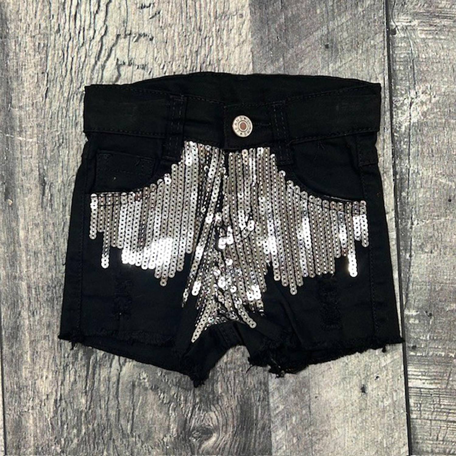 Bratti Mati - Infant Toddler Sequin Shorts