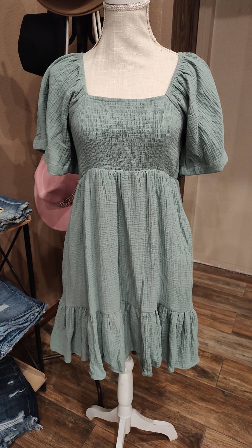 Wishlist - Women's Smocked Mini Dress
