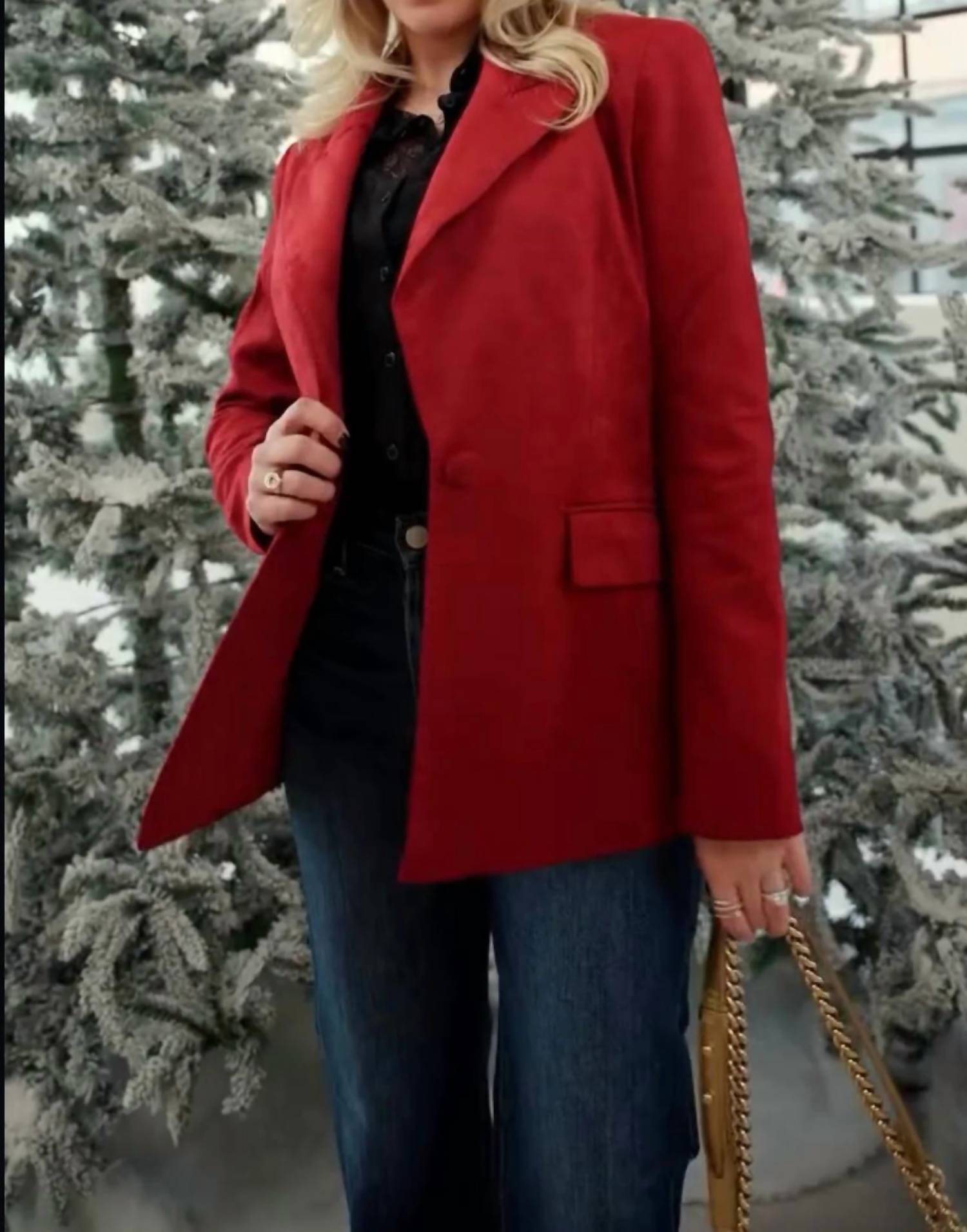 Karina Grimaldi - Veronica Suede Blazer